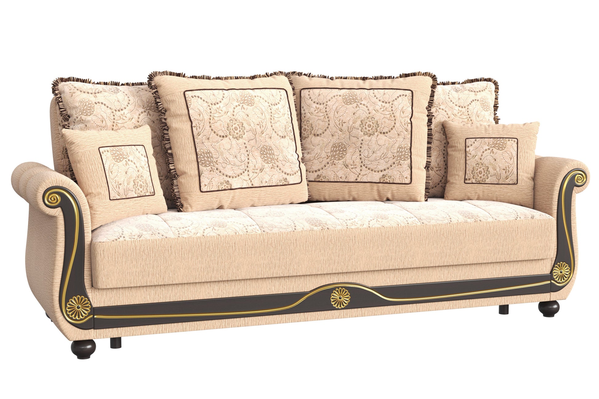 Ottomanson Americana Collection Convertible Sofa Bed