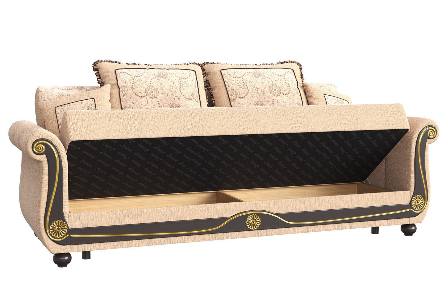 Ottomanson Americana Collection Convertible Sofa Bed