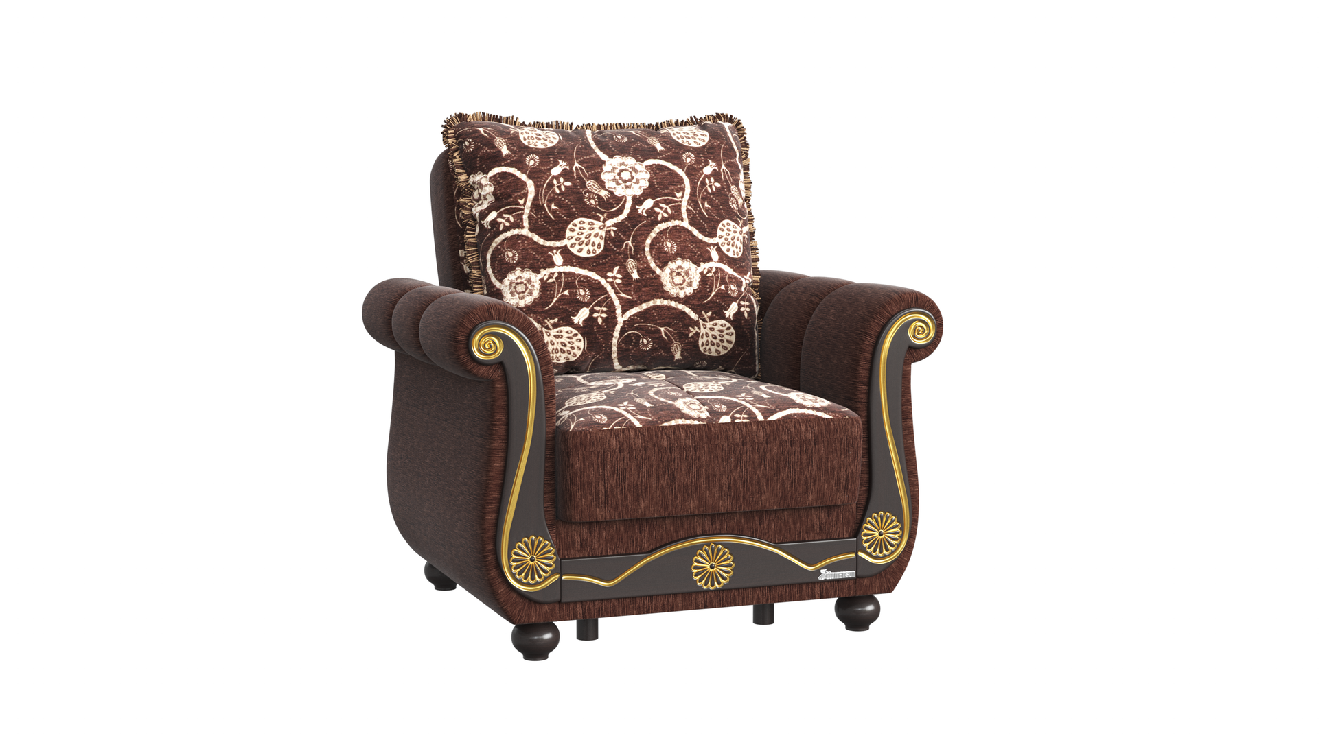 Ottomanson Americana Collection Convertible Sofa Bed