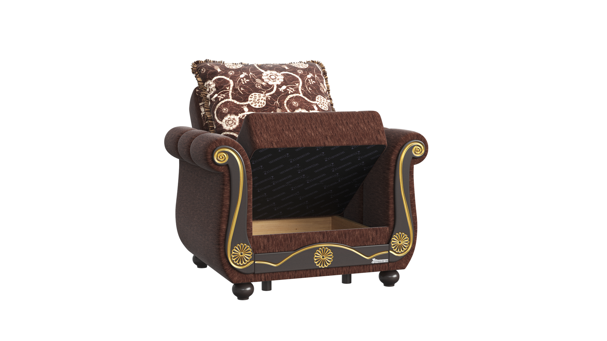 Ottomanson Americana Collection Convertible Sofa Bed