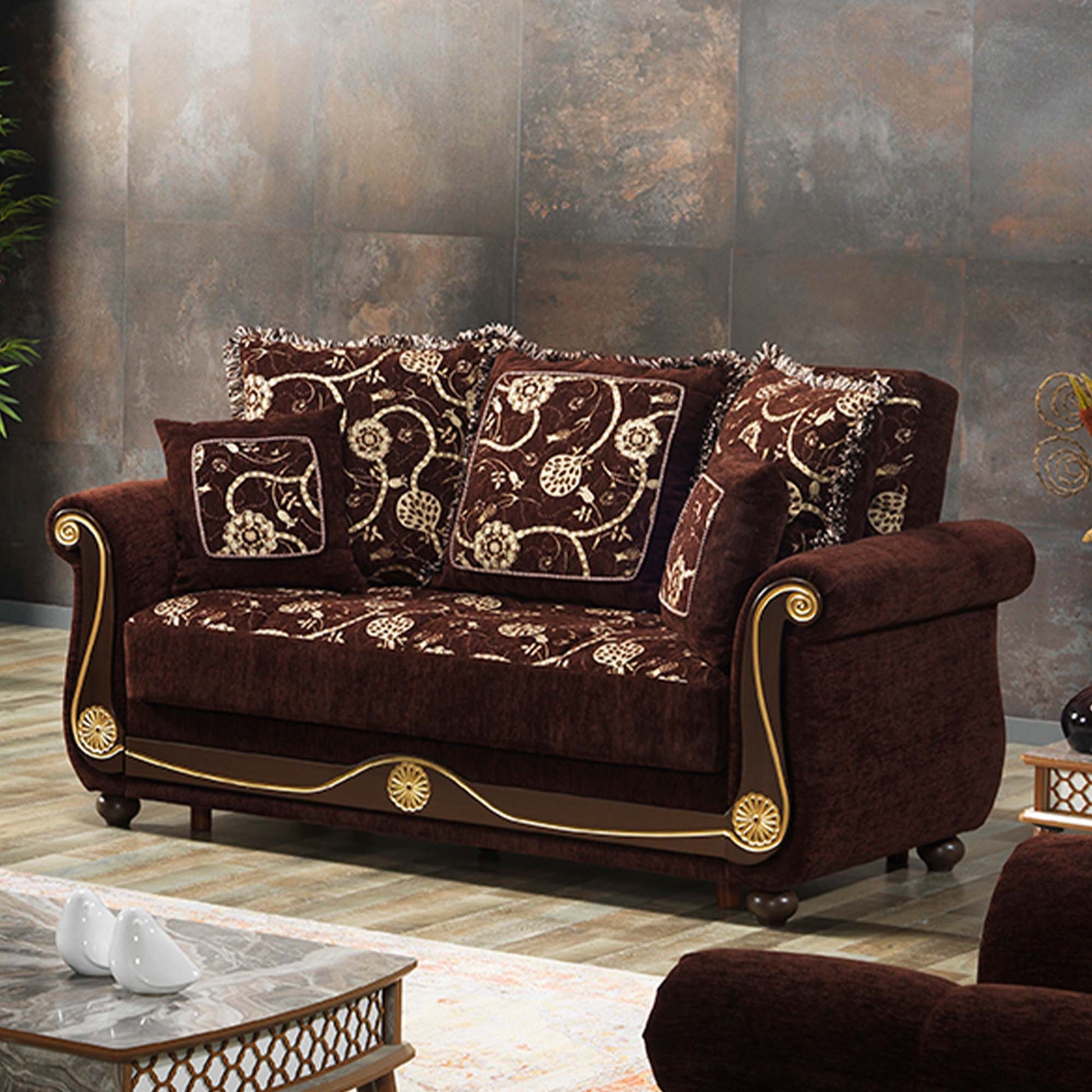 Ottomanson Americana Collection Convertible Sofa Bed