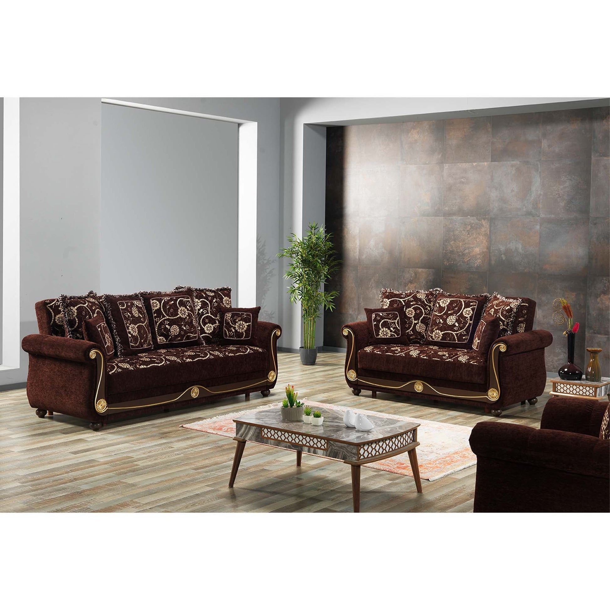 Ottomanson Americana Collection Convertible Sofa Bed