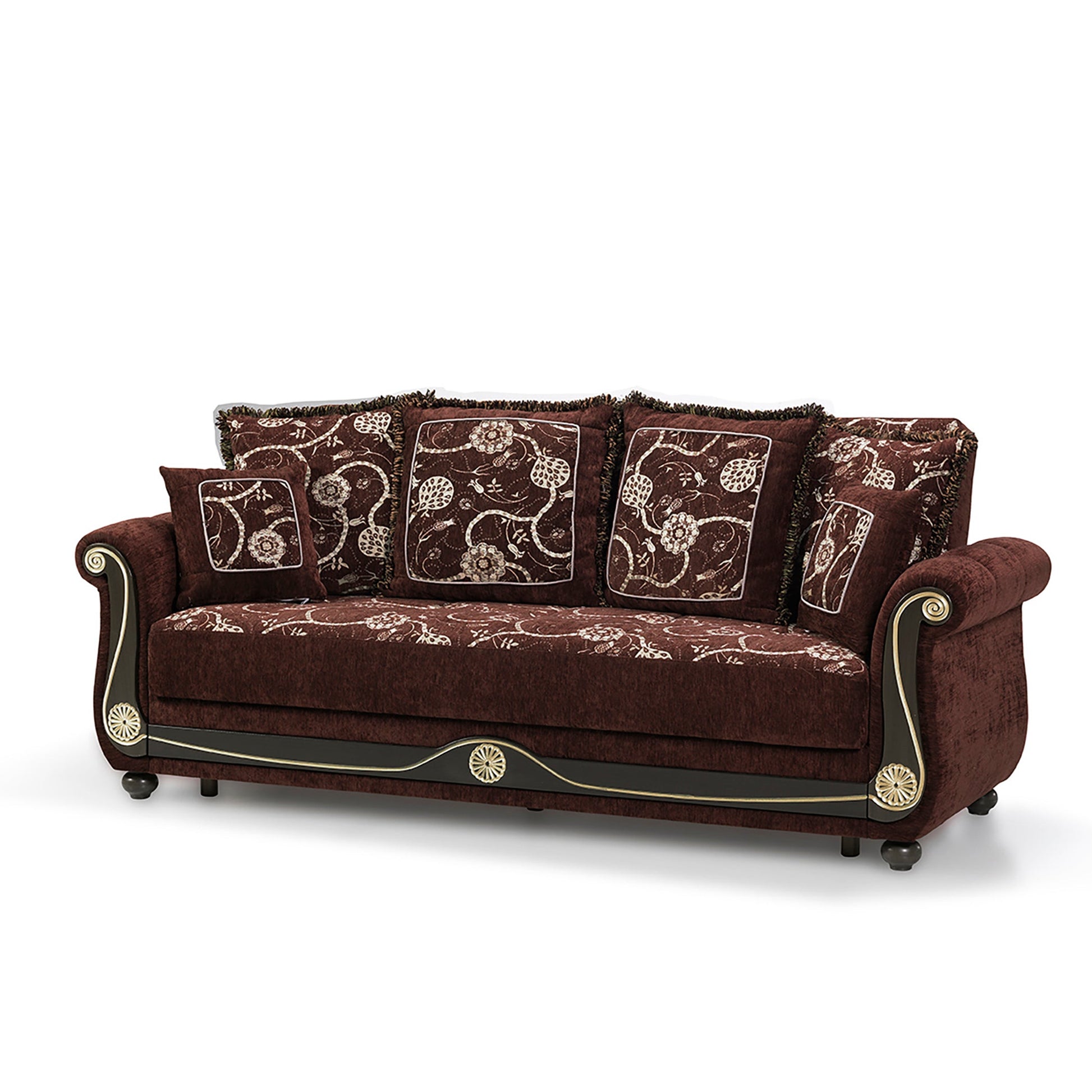 Ottomanson Americana Collection Convertible Sofa Bed