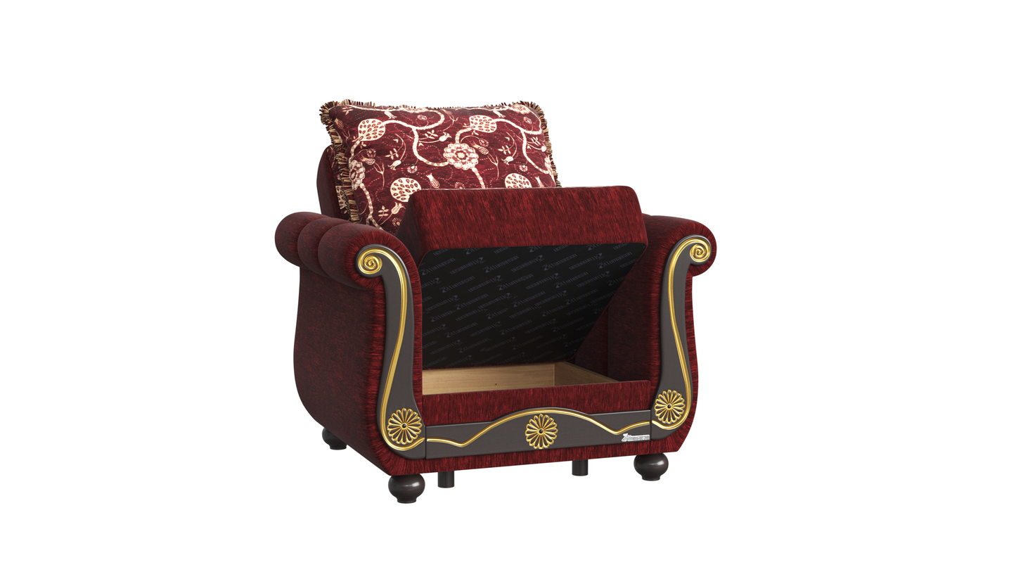 Ottomanson Americana Collection Convertible Sofa Bed