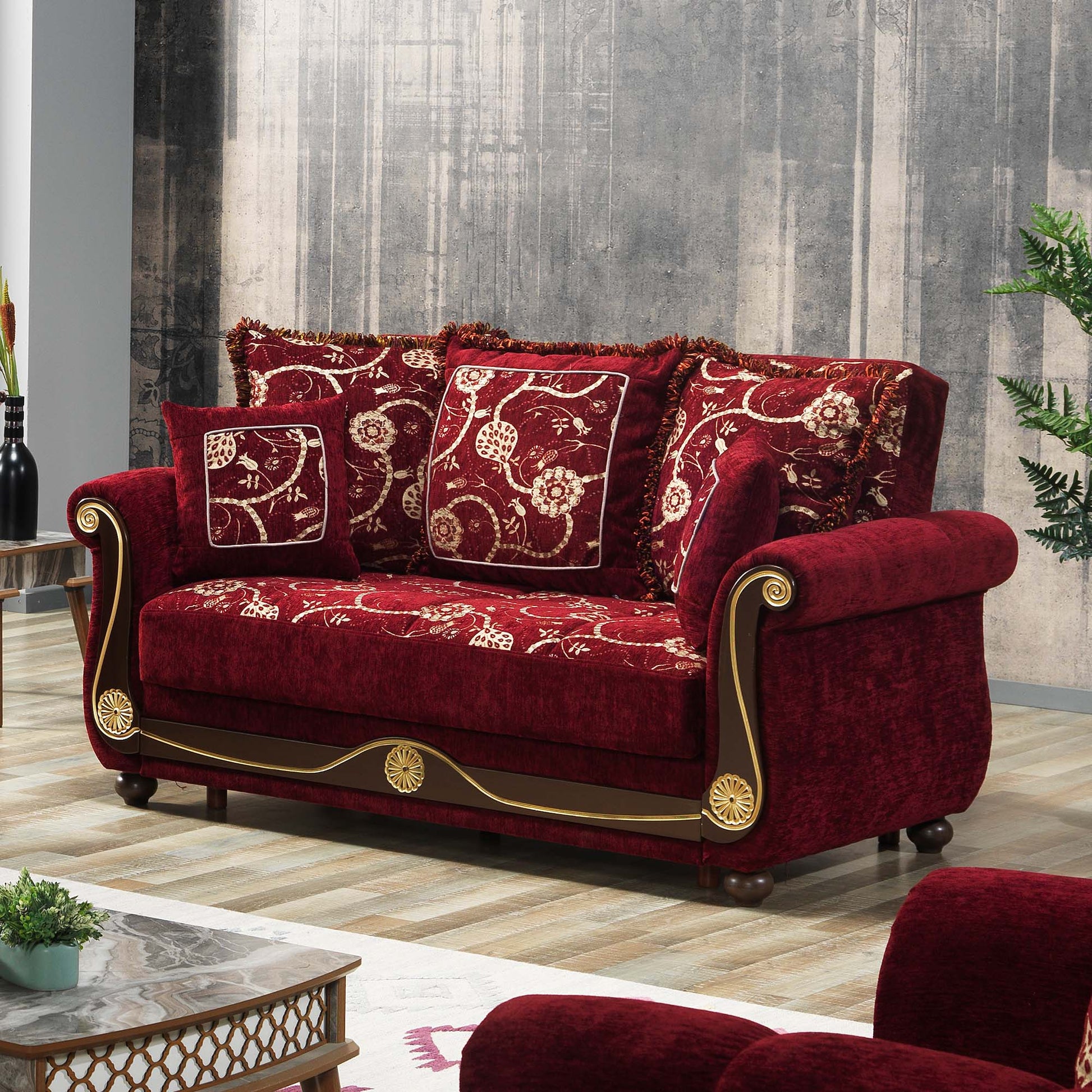 Ottomanson Americana Collection Convertible Sofa Bed
