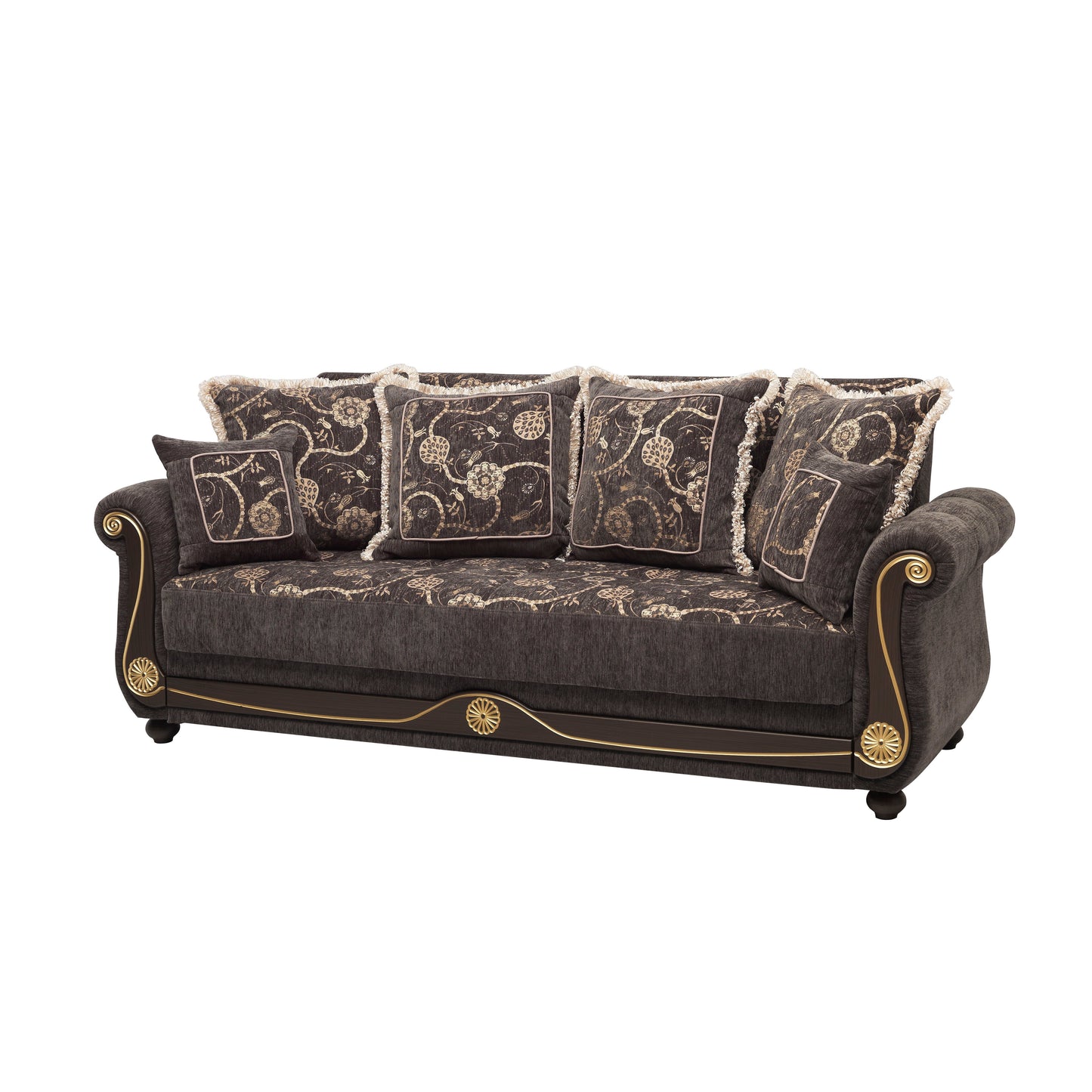 Ottomanson Americana Collection Convertible Sofa Bed