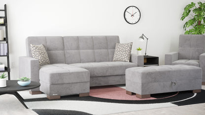 Ottomanson Armada Lounge Sectional Collection Convertible Sofa Bed