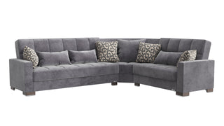 Ottomanson Armada Sectional Collection Convertible Sofa Bed