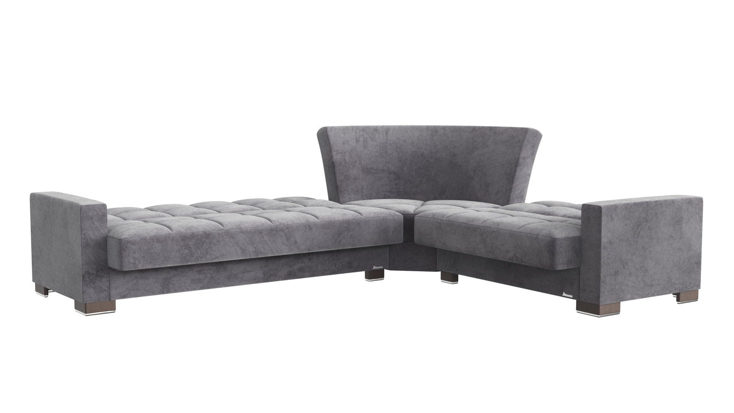Ottomanson Armada Sectional Collection Convertible Sofa Bed