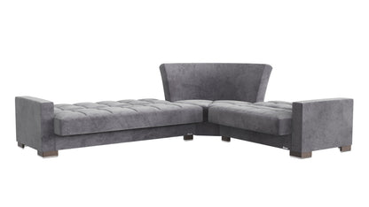 Ottomanson Armada Sectional Collection Convertible Sofa Bed