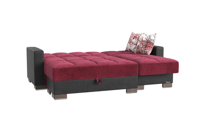 Ottomanson Armada Lounge Sectional Collection Convertible Sofa Bed