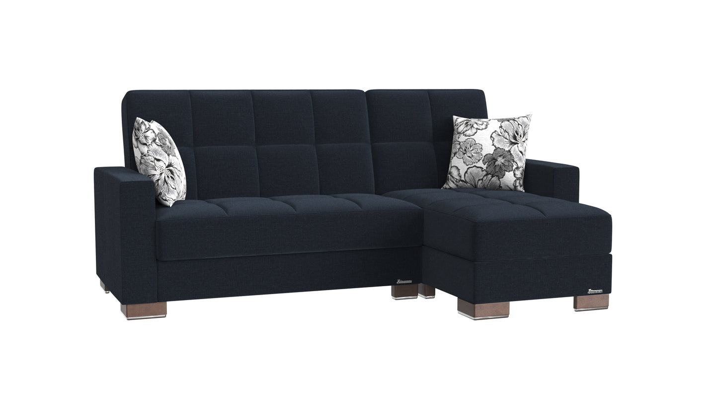 Ottomanson Armada Lounge Sectional Collection Convertible Sofa Bed