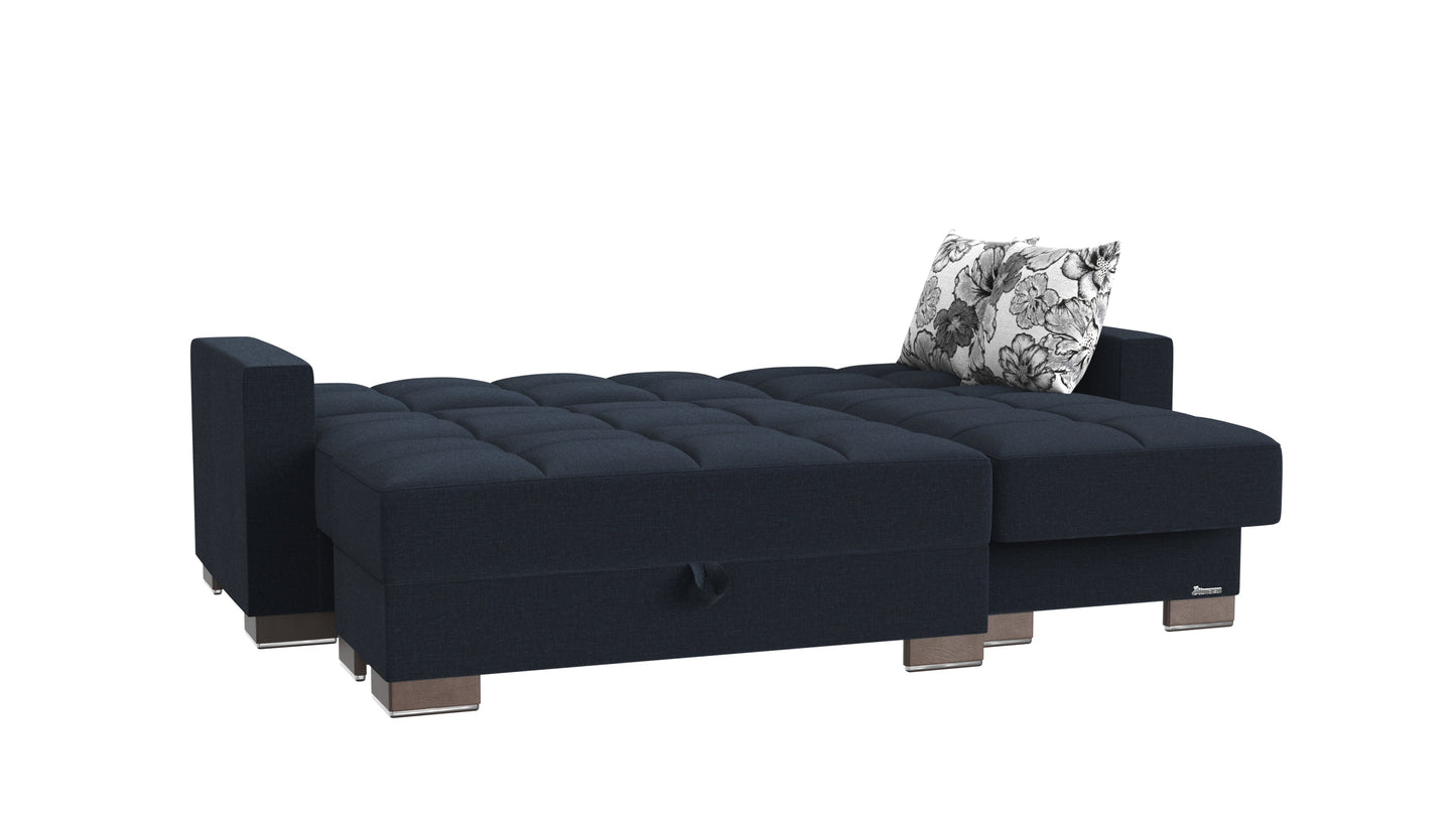 Ottomanson Armada Lounge Sectional Collection Convertible Sofa Bed