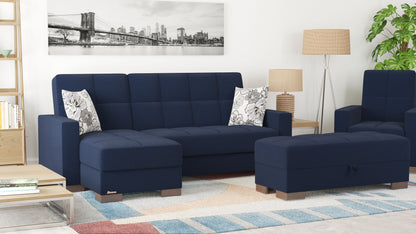 Ottomanson Armada Lounge Sectional Collection Convertible Sofa Bed