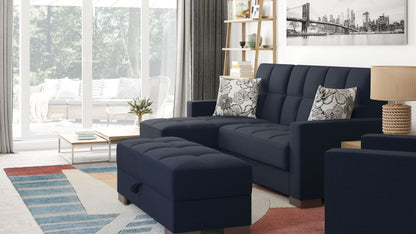 Ottomanson Armada Lounge Sectional Collection Convertible Sofa Bed