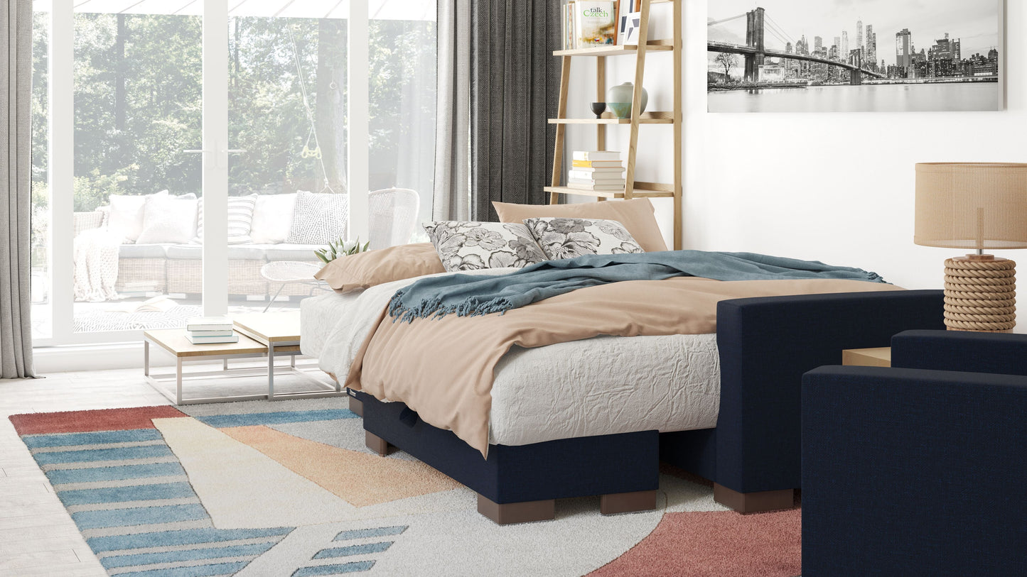 Ottomanson Armada Lounge Sectional Collection Convertible Sofa Bed