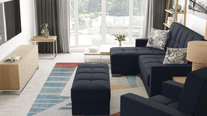 Ottomanson Armada Lounge Sectional Collection Convertible Sofa Bed
