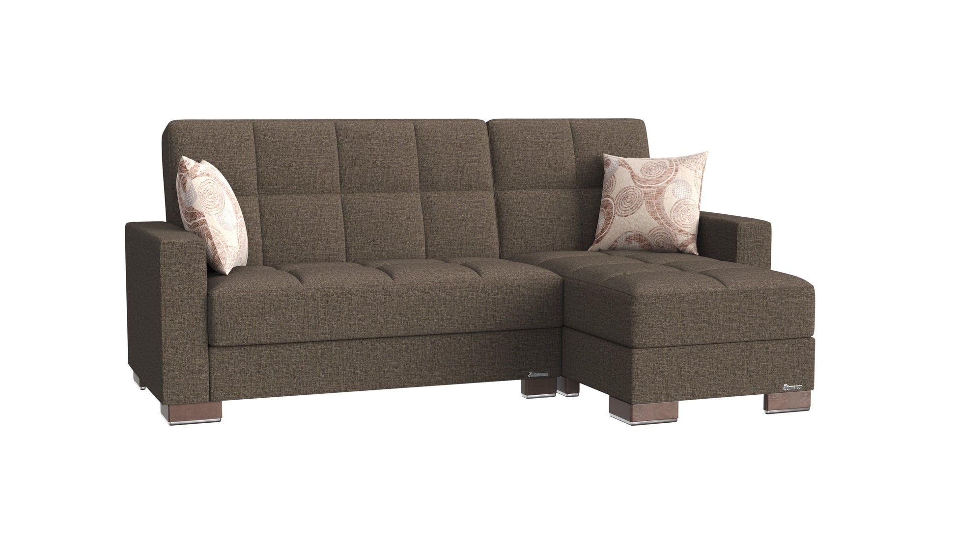 Ottomanson Armada Lounge Sectional Collection Convertible Sofa Bed