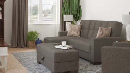 Ottomanson Armada Lounge Sectional Collection Convertible Sofa Bed