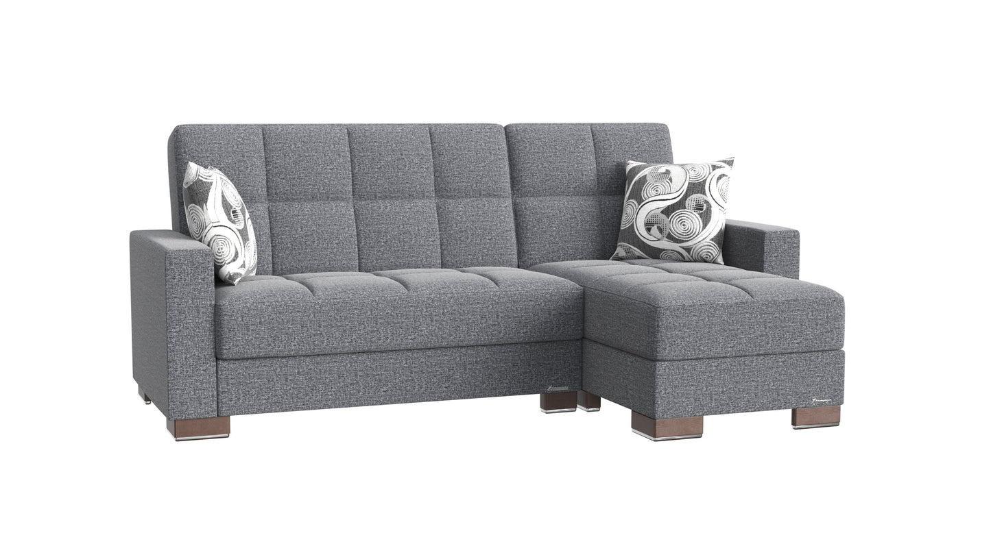 Ottomanson Armada Lounge Sectional Collection Convertible Sofa Bed