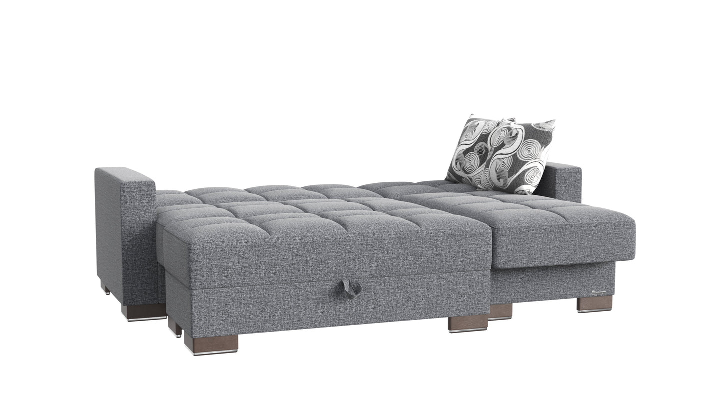 Ottomanson Armada Lounge Sectional Collection Convertible Sofa Bed