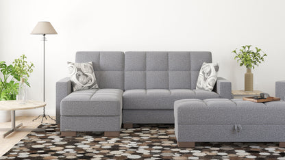 Ottomanson Armada Lounge Sectional Collection Convertible Sofa Bed