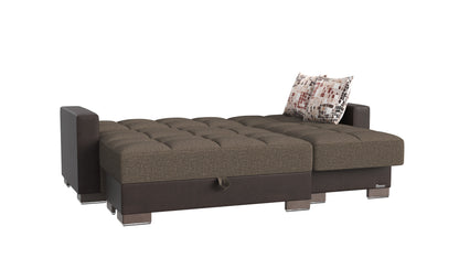 Ottomanson Armada Lounge Sectional Collection Convertible Sofa Bed