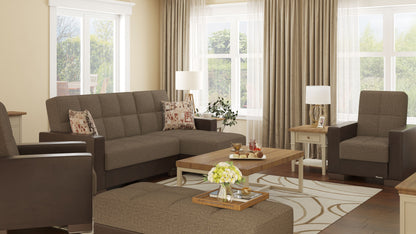 Ottomanson Armada Lounge Sectional Collection Convertible Sofa Bed