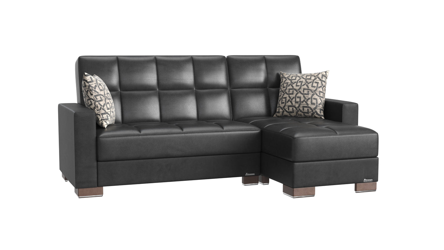 Ottomanson Armada Lounge Sectional Collection Convertible Sofa Bed
