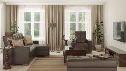 Ottomanson Armada Lounge Sectional Collection Convertible Sofa Bed