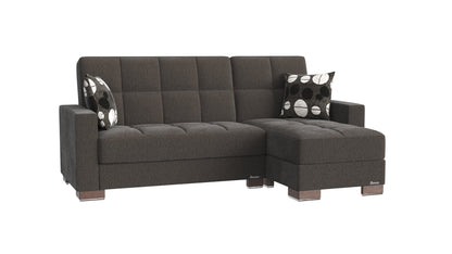 Ottomanson Armada Lounge Sectional Collection Convertible Sofa Bed