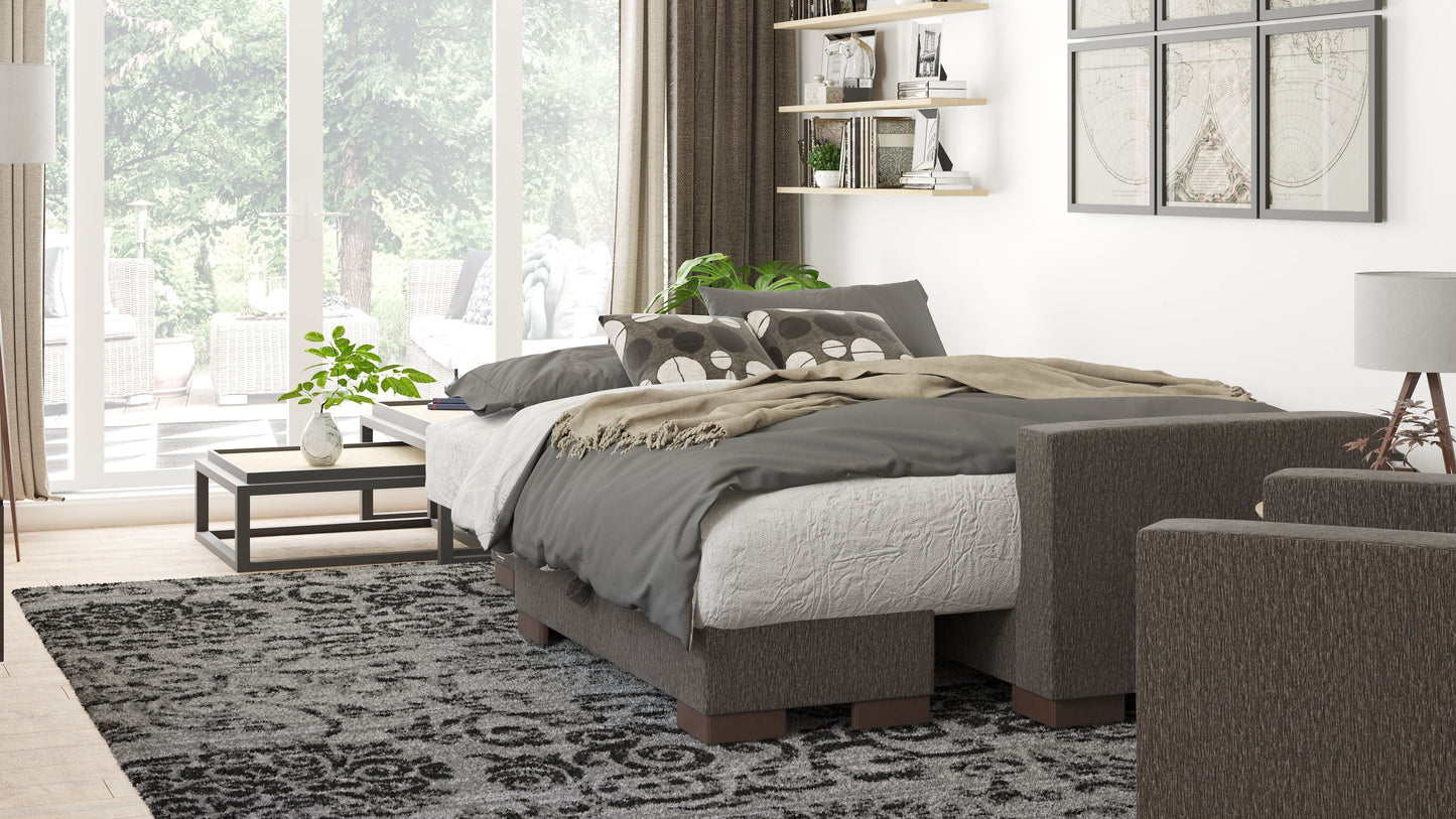 Ottomanson Armada Lounge Sectional Collection Convertible Sofa Bed