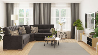 Ottomanson Armada Sectional Collection Convertible Sofa Bed