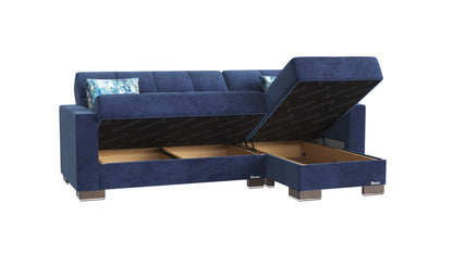 Ottomanson Armada Lounge Sectional Collection Convertible Sofa Bed