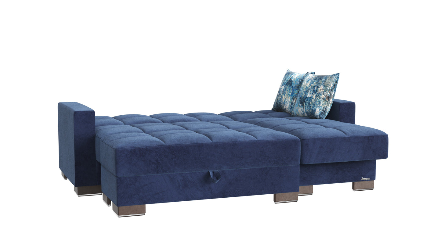 Ottomanson Armada Lounge Sectional Collection Convertible Sofa Bed