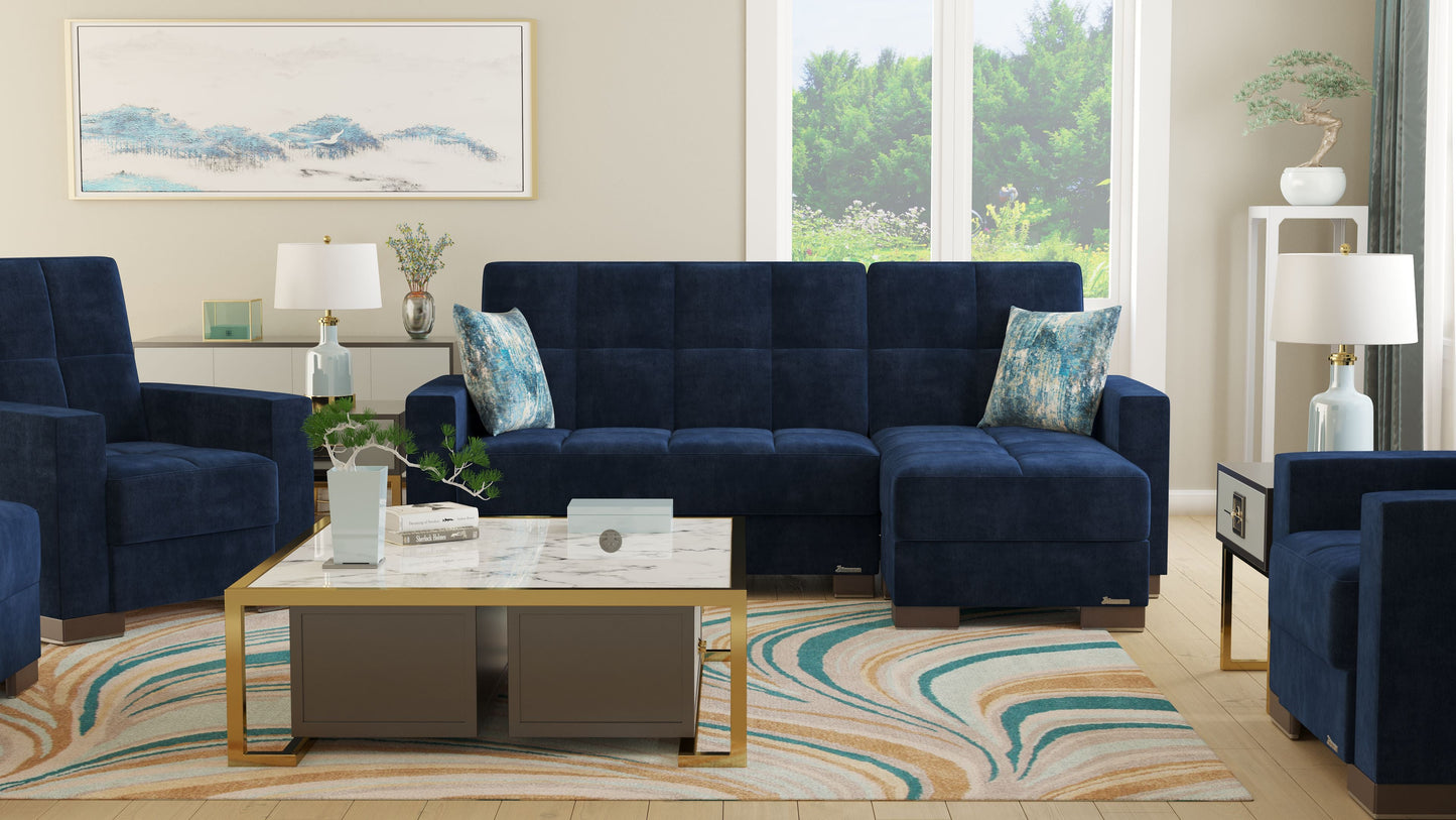 Ottomanson Armada Lounge Sectional Collection Convertible Sofa Bed