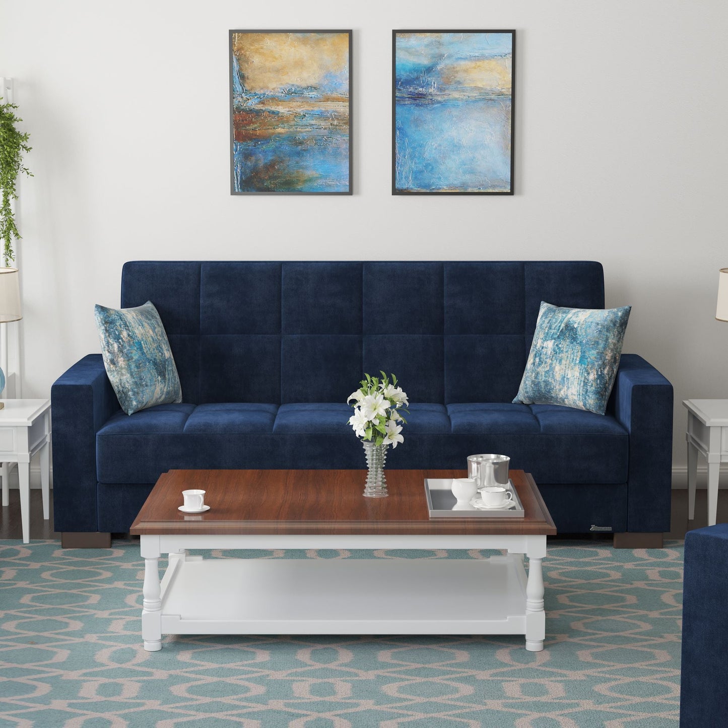 Ottomanson Armada Collection Convertible Sofa Bed