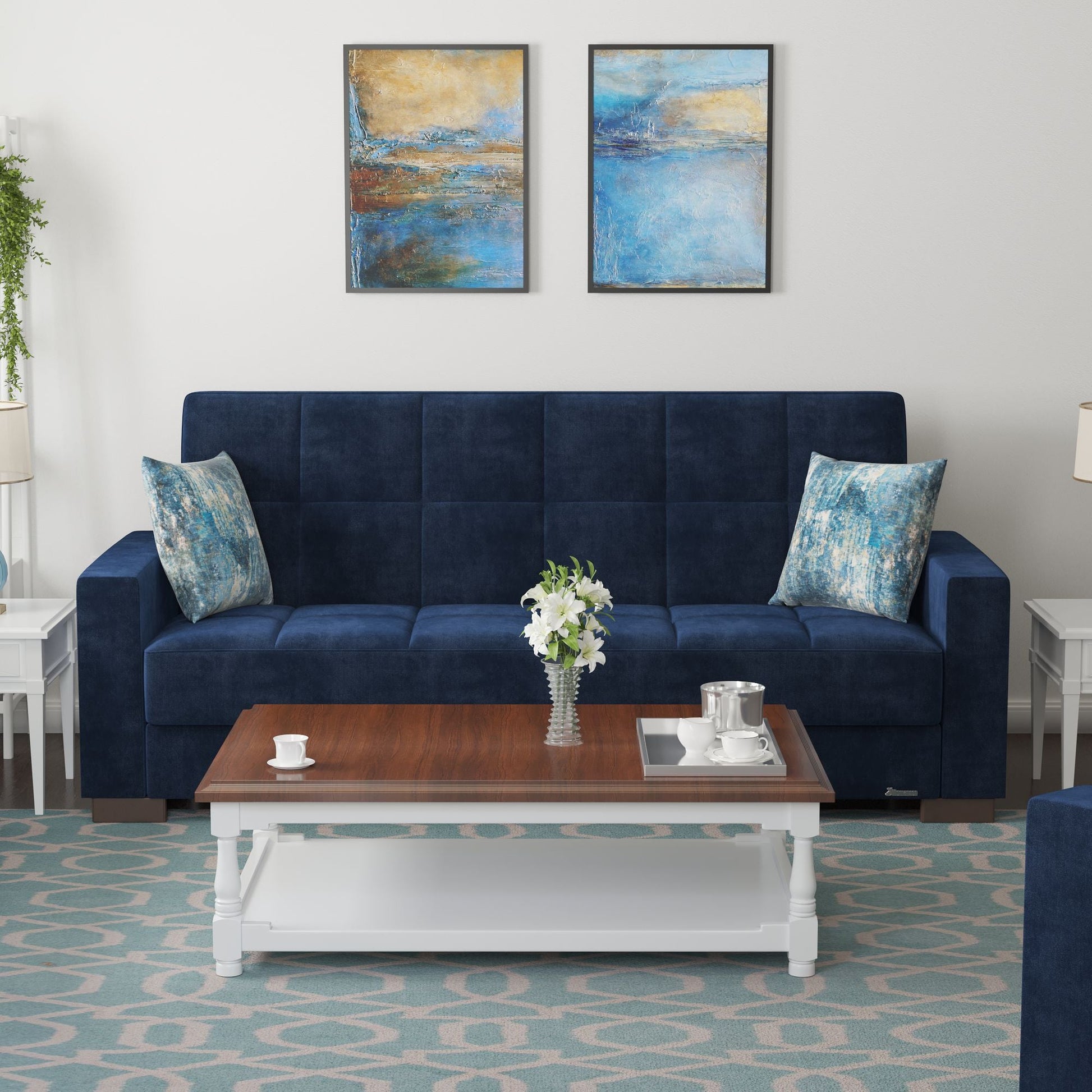Ottomanson Armada Collection Convertible Sofa Bed