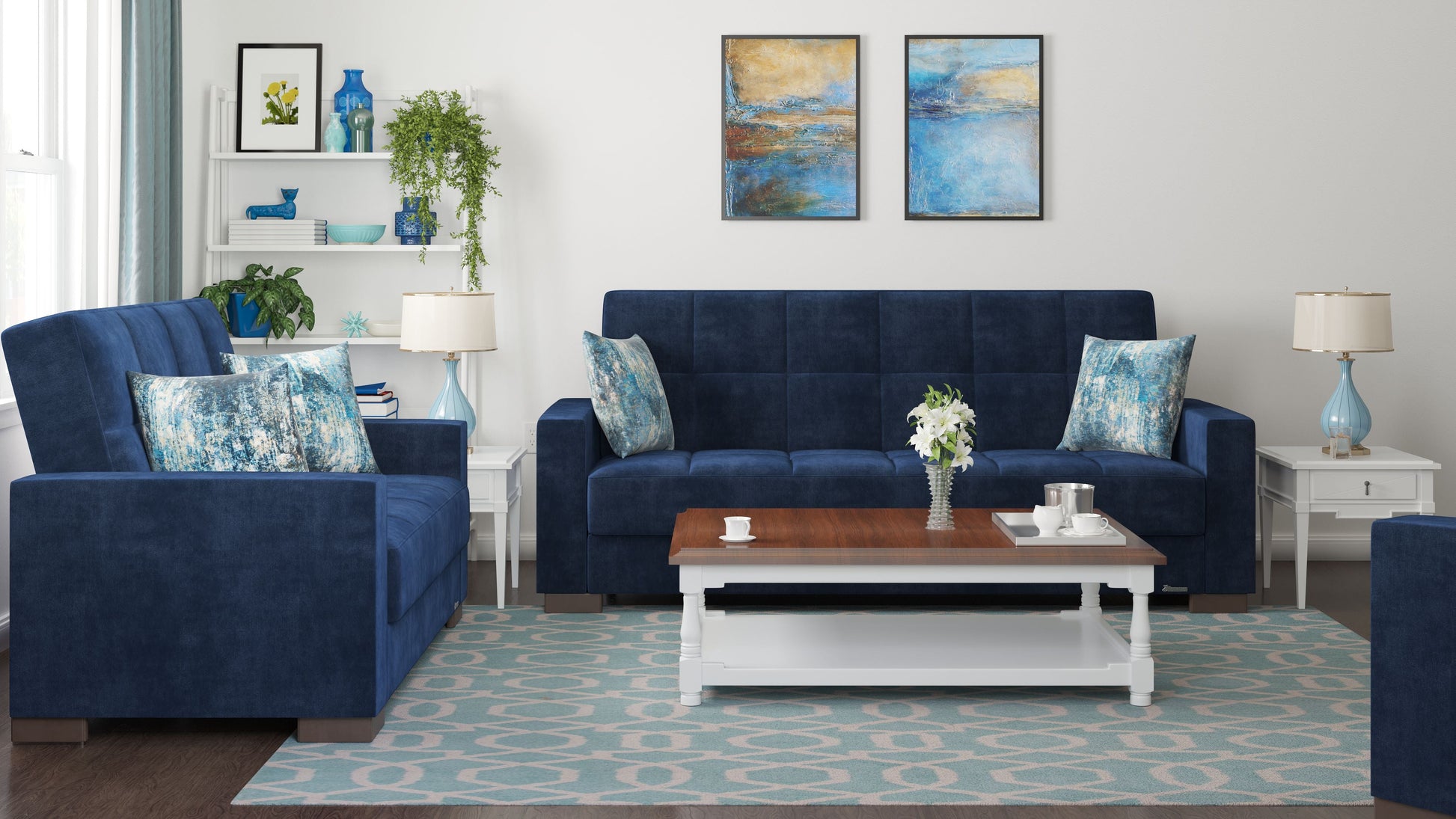 Ottomanson Armada Collection Convertible Sofa Bed