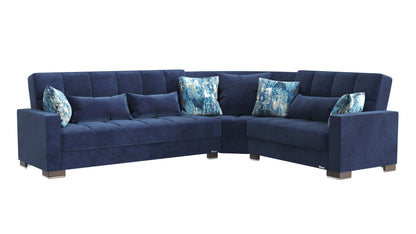 Ottomanson Armada Sectional Collection Convertible Sofa Bed