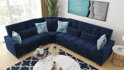 Ottomanson Armada Sectional Collection Convertible Sofa Bed