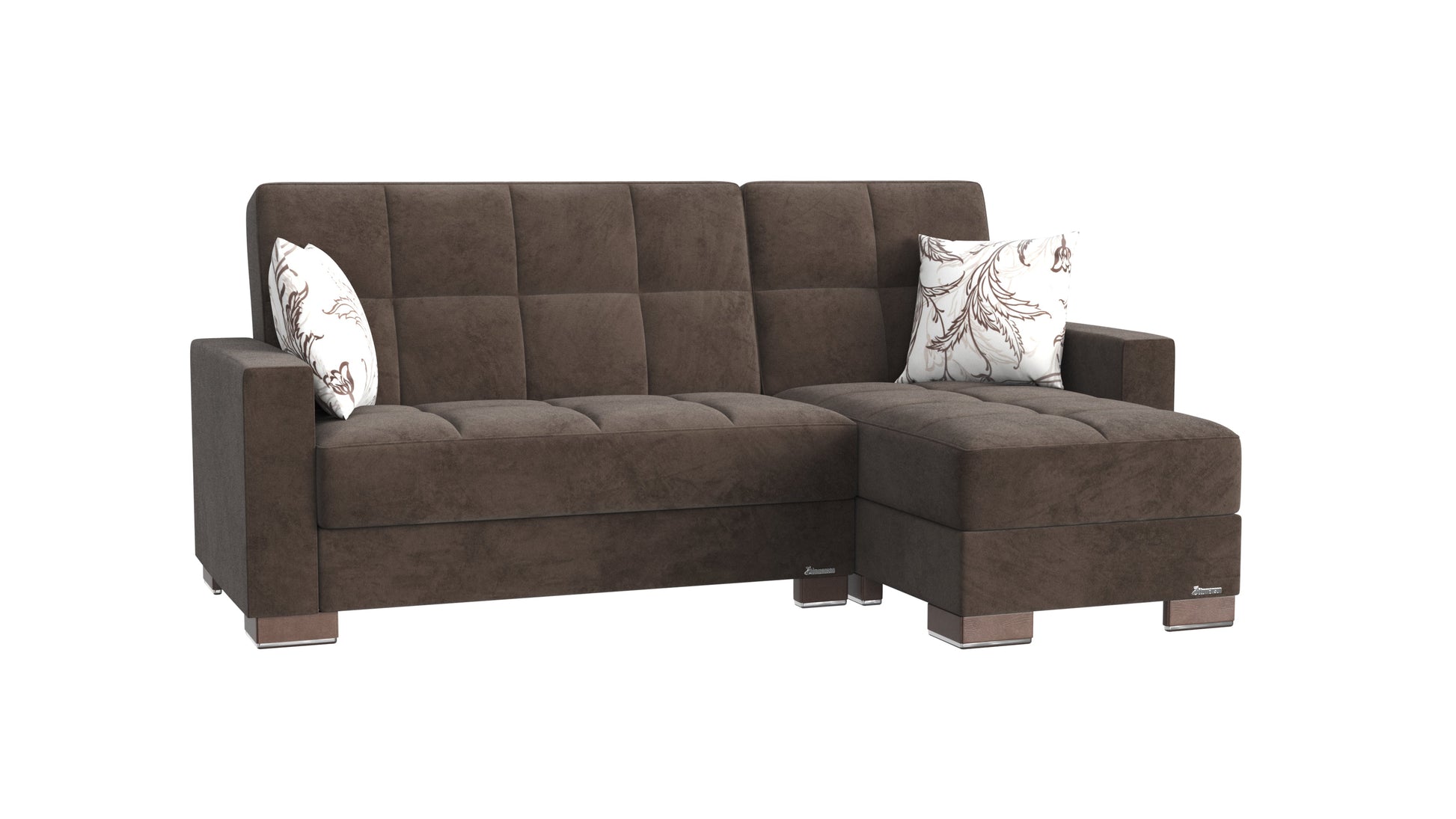 Ottomanson Armada Lounge Sectional Collection Convertible Sofa Bed