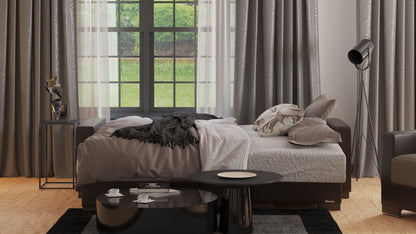 Ottomanson Armada Lounge Sectional Collection Convertible Sofa Bed