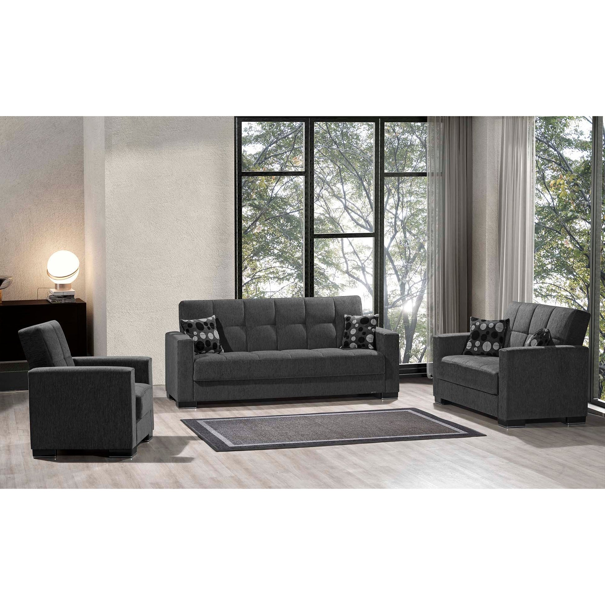Ottomanson Armada Collection Convertible Sofa Bed
