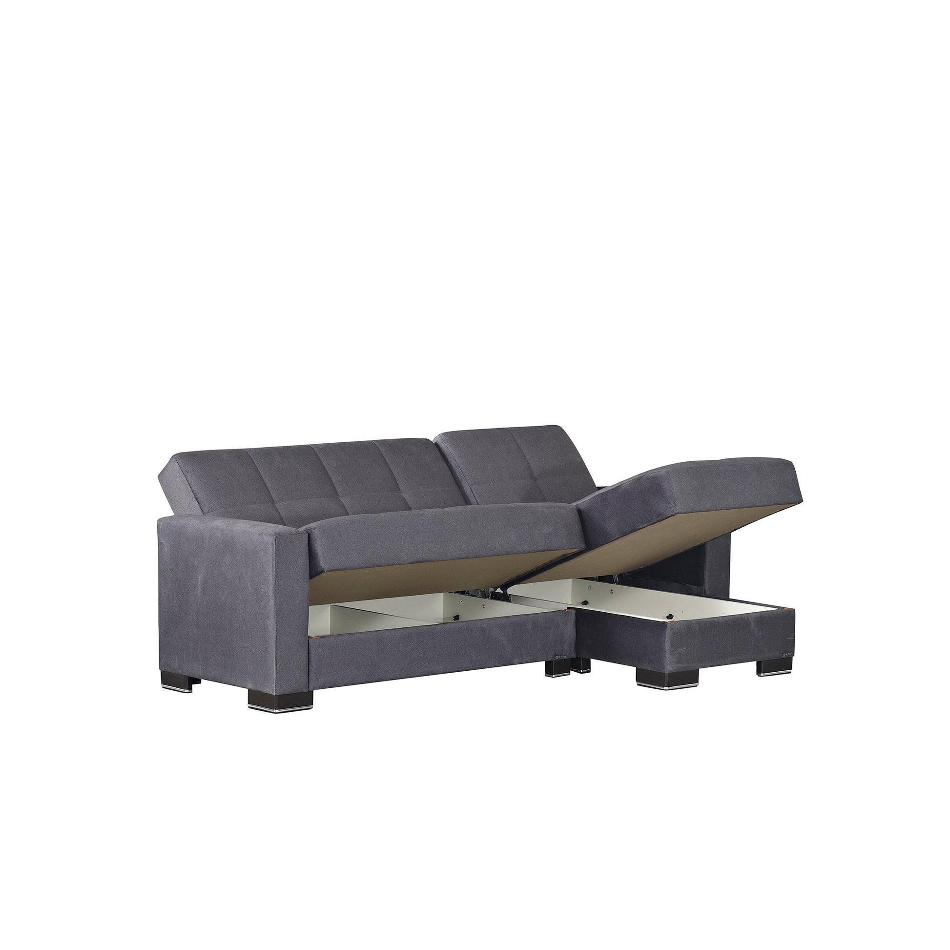 Ottomanson Armada Lounge Sectional Collection Convertible Sofa Bed