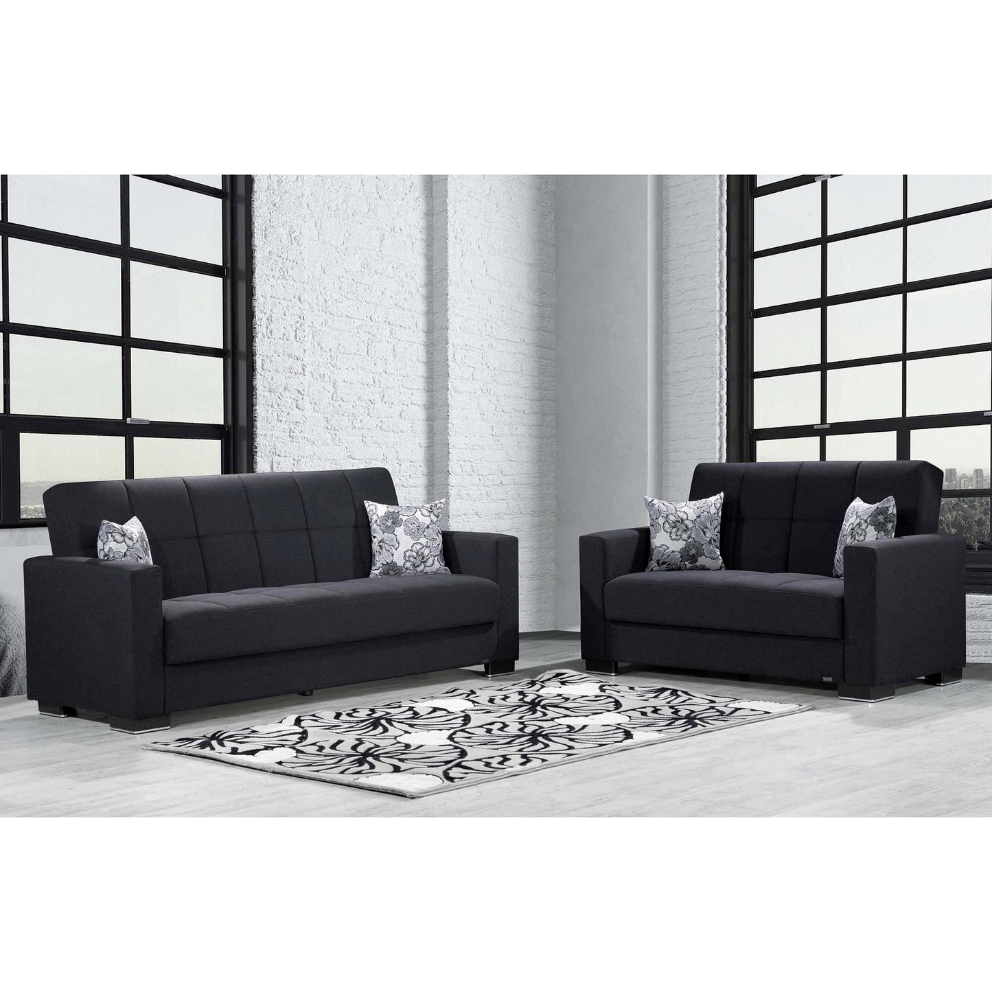 Ottomanson Armada Collection Convertible Sofa Bed