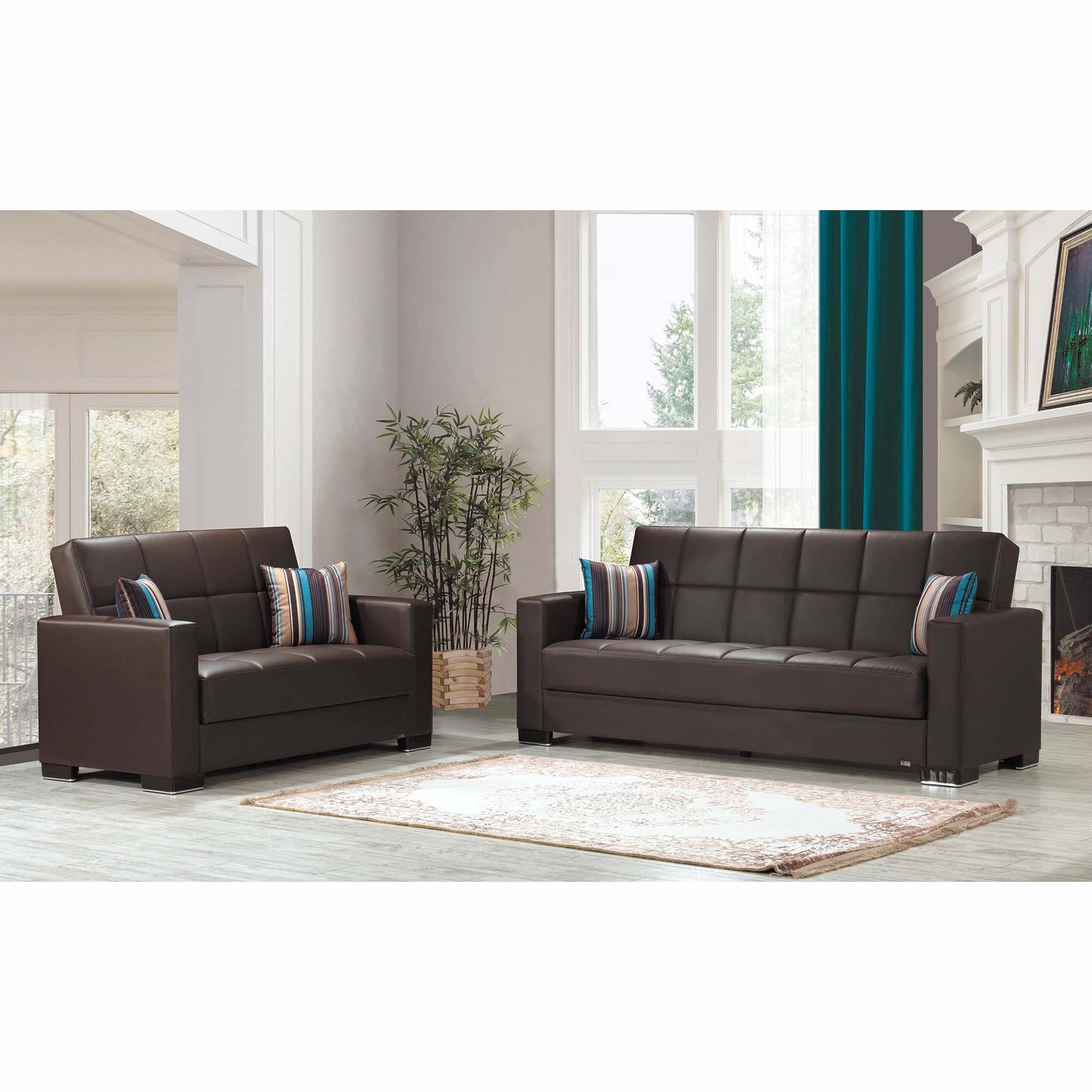 Ottomanson Armada Collection Convertible Sofa Bed