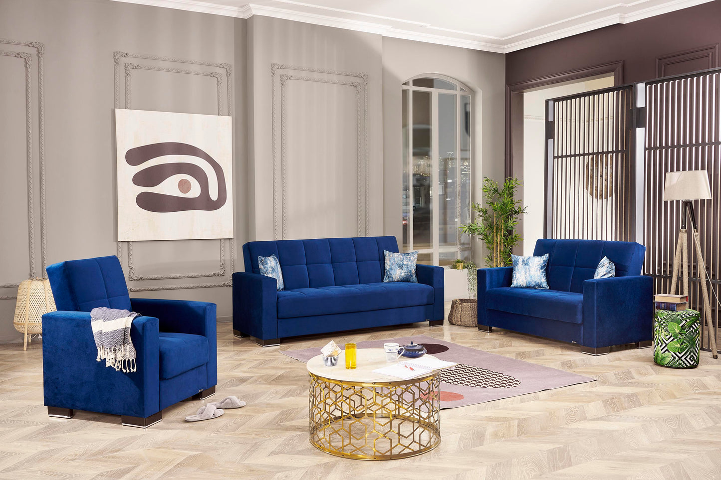 Ottomanson Armada Collection Convertible Sofa Bed