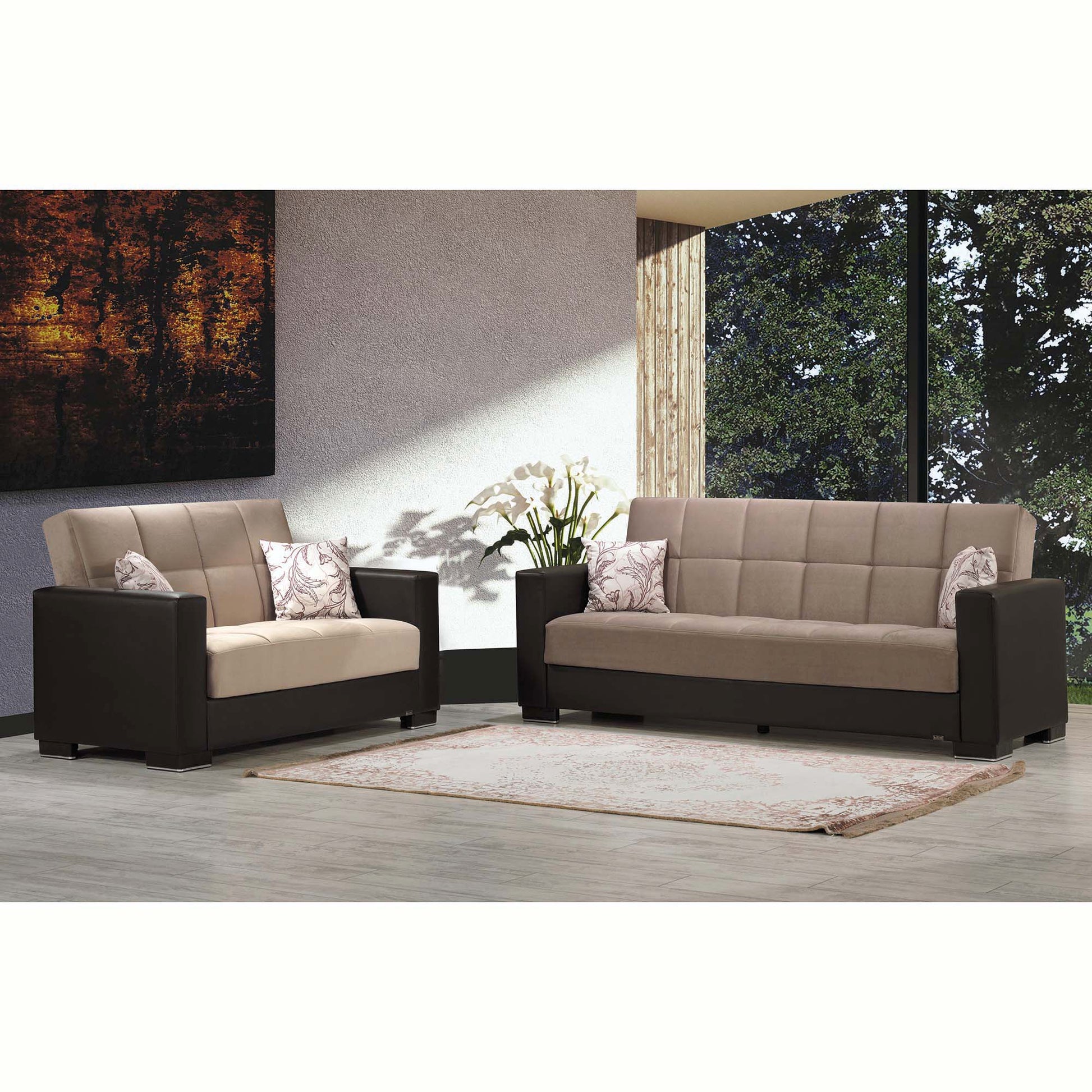Ottomanson Armada Collection Convertible Sofa Bed