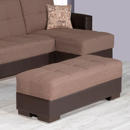 Ottomanson Armada Lounge Sectional Collection Convertible Sofa Bed